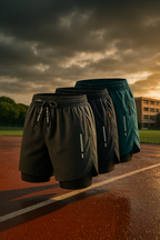 Shorts Compressão Masculinos 2 em 1 – Fitness, Corrida e Treino