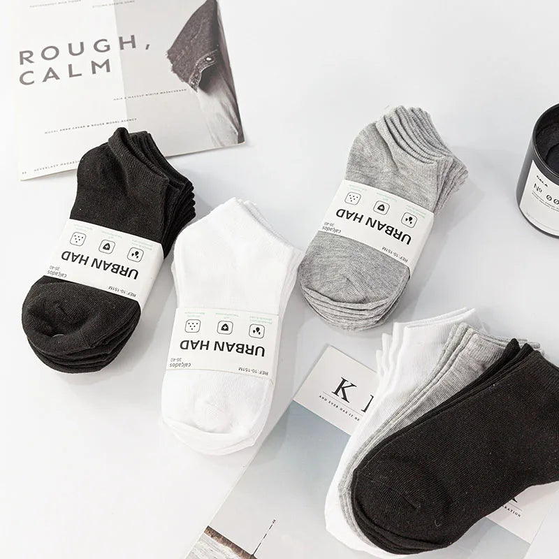 Kit 6 Pares de Meias Masculinas Antitranspirante