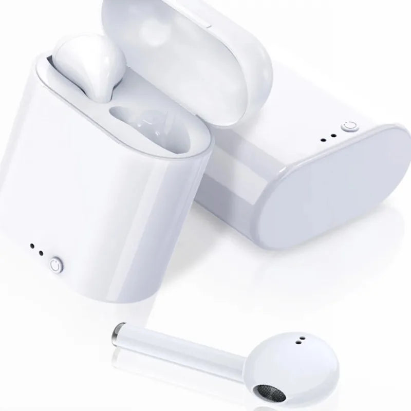 Fone Sem Fio i7S TWS Bluetooth 5.0 Com Microfone