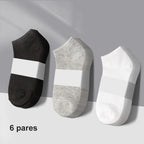 Kit 6 Pares de Meias Masculinas Antitranspirante