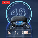 Fone Bluetooth Lenovo LP75 com Display Digital