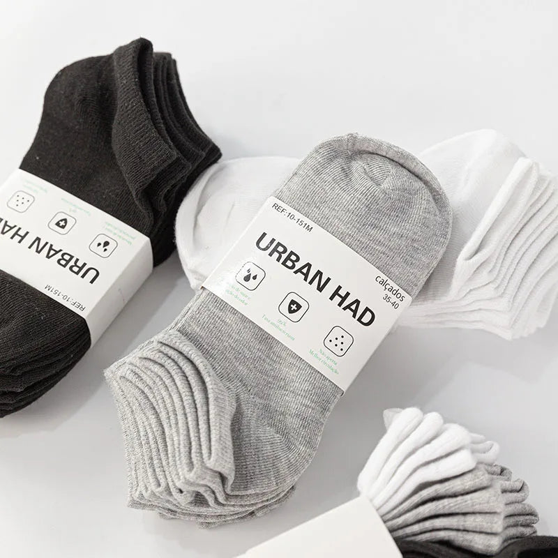Kit 6 Pares de Meias Masculinas Antitranspirante